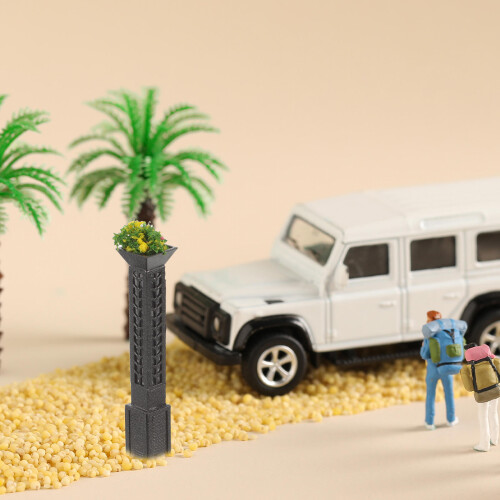 4 Stuks Mini Straatlantaarn Modellen Voor Micro Landschap 1