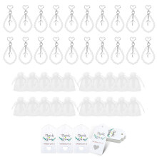 20Pieces Baptisms Gift Set Includes Crosses Beaded-White