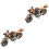 2Stk Kinder Spielzeug Tischmodell Bronze 4