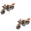 2Stk Kinder Spielzeug Tischmodell Bronze 7