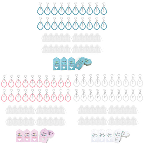 20Pieces Baptisms Gift Set Includes Crosses Beaded-White 1