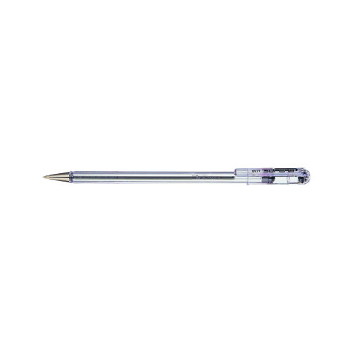 Pentel Pentel Superb Medium Stick ballpoint pen Medium Black 12pc(s)