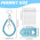 20Pieces Baptisms Gift Set Includes Crosses Beaded-White 6