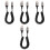 4Stk USB-C Ladekabel Flexibles Datenkabel -C 5