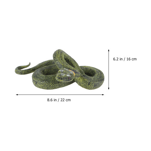 1Pc Fake Snake Anaconda Boa Constrictor Prank Prop Model 1
