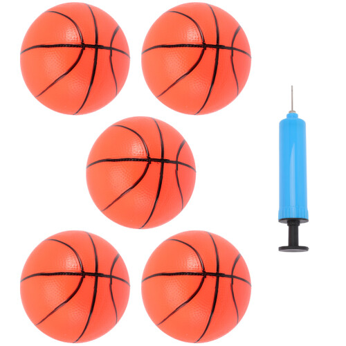 1 Set Opblaasbare Mini Basketbal Voor Kinderen Met Pomp