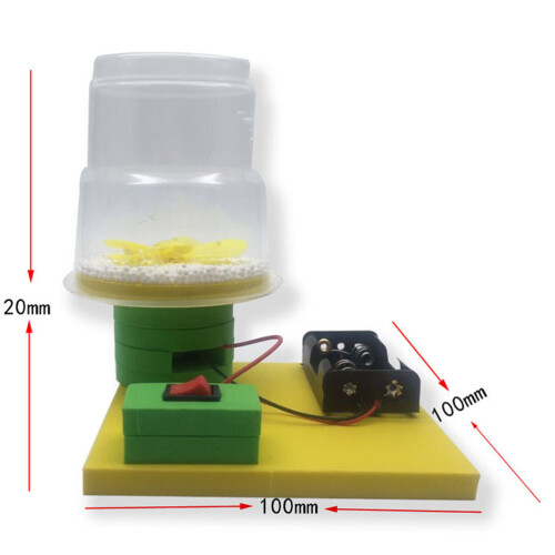 Kinder Experimentierkasten Elektrostatisch Schneemodell Diy 1
