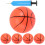 1 Set Opblaasbare Mini Basketbal Voor Kinderen Met Pomp 8