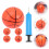 1 Set Opblaasbare Mini Basketbal Voor Kinderen Met Pomp 5
