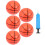 1 Set Opblaasbare Mini Basketbal Voor Kinderen Met Pomp 7