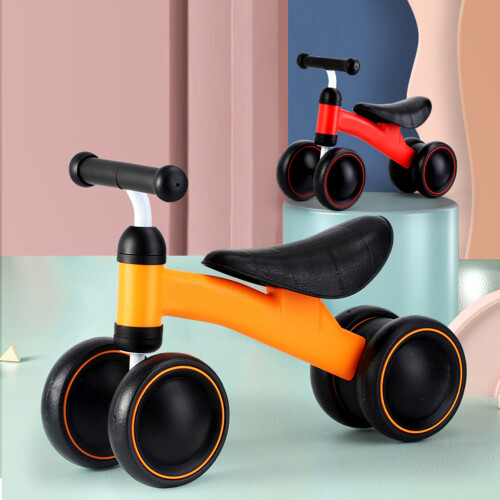 1St Kinderfiets Pedalen Vierwielige Evenwicht Loopfiets 2
