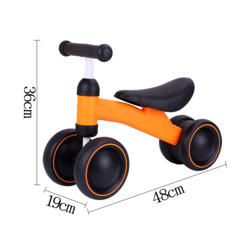 1St Kinderfiets Pedalen Vierwielige Evenwicht Loopfiets 1
