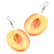 Bananen Schmuck Damen Ohrringe Gelbe Earrings Statement Miss