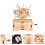 1 Set Diy Puzzle Holz Handshake Baumodell Spielzeug 2