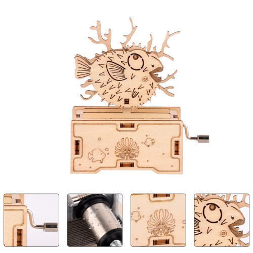 1 Set Diy Puzzle Holz Handshake Baumodell Spielzeug 1