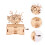 1 Set Diy Puzzle Holz Handshake Baumodell Spielzeug 4
