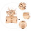 1 Set Diy Puzzle Holz Handshake Baumodell Spielzeug 3