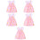 5 Sets Decoratieve Popkleding Delicate Schattige Jurk 7