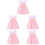 5 Sets Decoratieve Popkleding Delicate Schattige Jurk 6