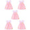 5 Sets Decoratieve Popkleding Delicate Schattige Jurk 8