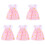 5 Sets Decoratieve Popkleding Delicate Schattige Jurk 2