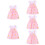 5 Sets Decoratieve Popkleding Delicate Schattige Jurk 10