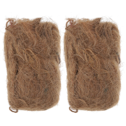 8Stk Static Grass Tufts Leichtes Kunststoff Gras Für Hellbraun