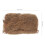 8Stk Static Grass Tufts Leichtes Kunststoff Gras Für Hellbraun 4