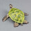 Hohe Simulation Schildkrötenmodell Meerorganismus Grün 9