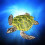 Hohe Simulation Schildkrötenmodell Meerorganismus Grün 8