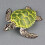 Hohe Simulation Schildkrötenmodell Meerorganismus Grün 6