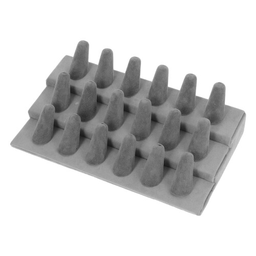 Raindrops Ringdose Grau Und Holz Thekenhalter Für Zuhause