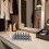Raindrops Ringdose Grau Und Holz Thekenhalter Für Zuhause 6