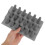 Raindrops Ringdose Grau Und Holz Thekenhalter Für Zuhause 4