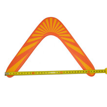 2Stk Holz V-Form Wurfspielzeug Für Outdoor Spiele (Orange)