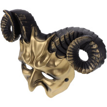 3Stk Halloween Maske Deko Gruselmaske Ochsenhorn Maskerade