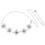 1 Sun Goddess Tailleketting Bruid China Charm Metaal 1