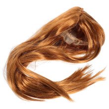 Light Brown Wavy Wig Silk Rocker Cosplay Halloween Party Hairpiece