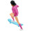 3Stk Stilvolle Mädchenfigur Mit Skateboard Resin Für Mini 3