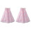 2 Stuks Cloak Kinderen Cape Kerst Mummenspel Feest 2