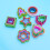 7 Piezas De Galleta Plástico Coloreados Para Arcilla 11