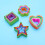 7 Piezas De Galleta Plástico Coloreados Para Arcilla 7