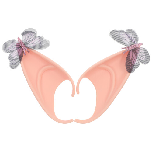 2Stück Cosplay Elf Pailletten Kostüm Ball Fee 1