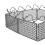 1 Set Miniature Omheining - Plastic Veiligheidsleuning Voor Speelgoed 8