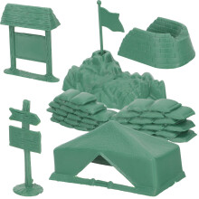 3 Sets Militär-Pack Bauklötze Modellbausätze Für Sandkasten