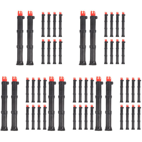 50 Sets Montageblasrohrform Spielzeug Pädagogisch Simuliert 1