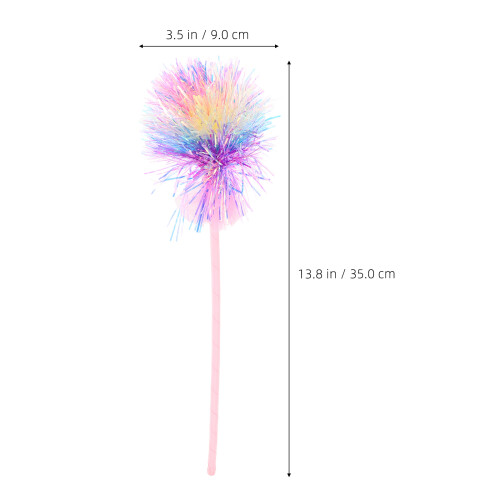 Glitzer Fee Pompom Bunt Für Geburtstagsparty Bühne 1