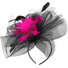 Fascinator Stirnband Mesh Tee Party Cocktail Haarspange
