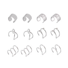 6Paare Schlichte Ohrclips Ear Accessoires Für Damen