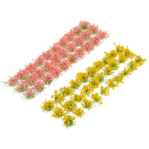 . Statische Blumenbüschel Mini- Für Sandtisch & 1